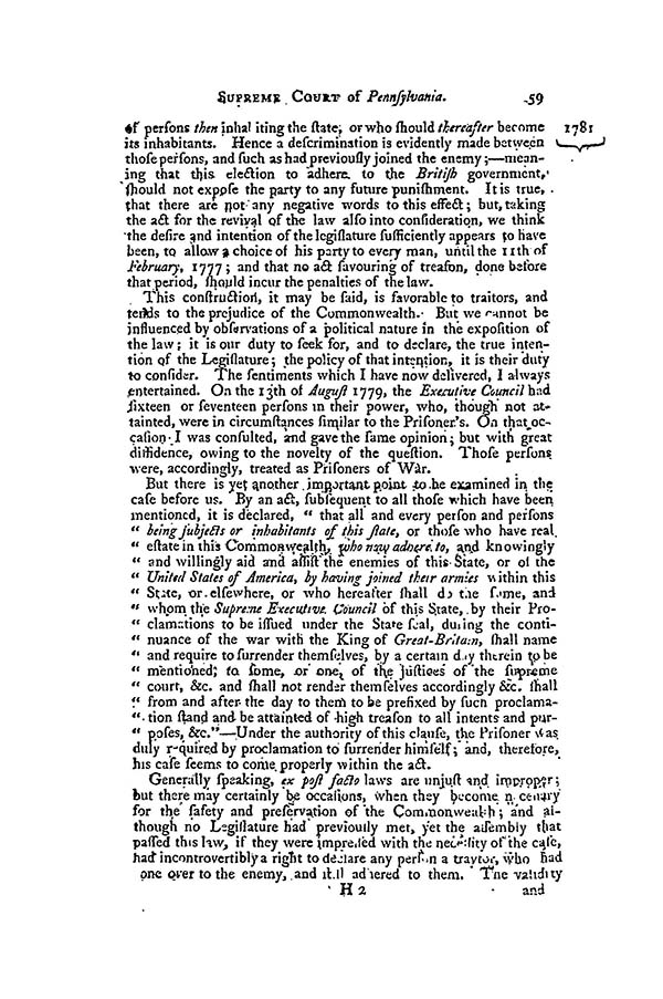 Respublica v. Chapman, 1 Dall. 53 (Pa. 1781)